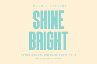Shine Bright Font: Creative Design Ideas