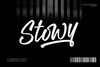 Stowy Font: Creative & Versatile Design Tool